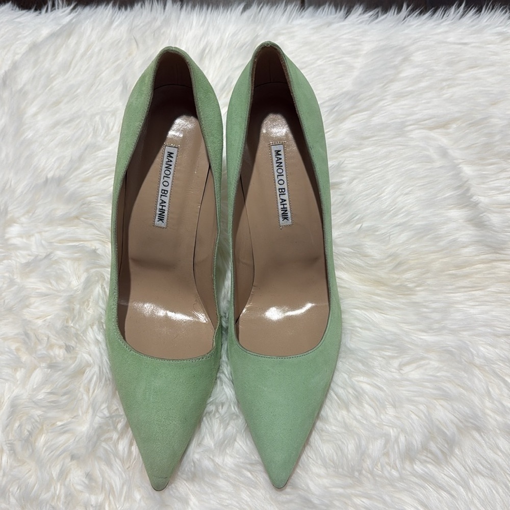 Manolo Blahnik BB pump 105 size 41.5EU - Picture 2 of 10